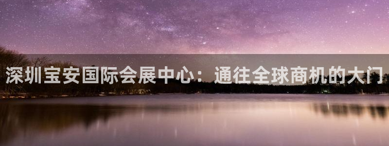 苹果电脑可以下载博易大师吗：深圳宝安国际会展中心：通往全球商机的大门