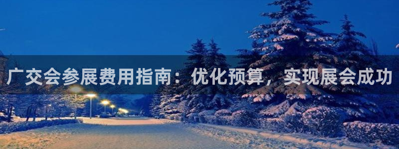 果博公司开户注册：广交会参展费用指南：优