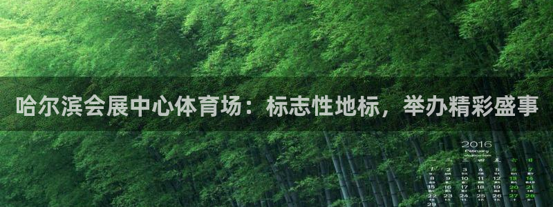 果博总台电话：哈尔滨会展中心体育场：标志性地标，举办精彩盛事