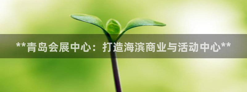 果博公司客服微信号是多少：**青岛会展中心：打造海滨商业与活动中心**
