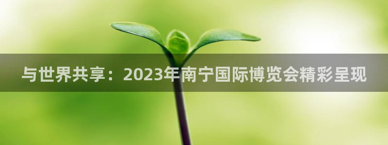 果博公司联系方式：与世界共享：2023年南宁国际博览会精彩呈现