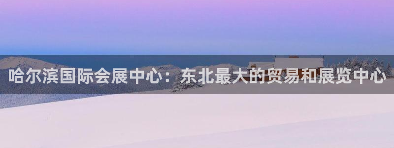 果博平台真实吗安全吗：哈尔滨国际会展中心：东北最大