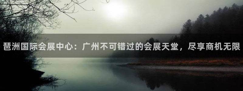 果博平台电话：琶洲国际会展中心：广州不可错过的会展天堂，尽享商机无限