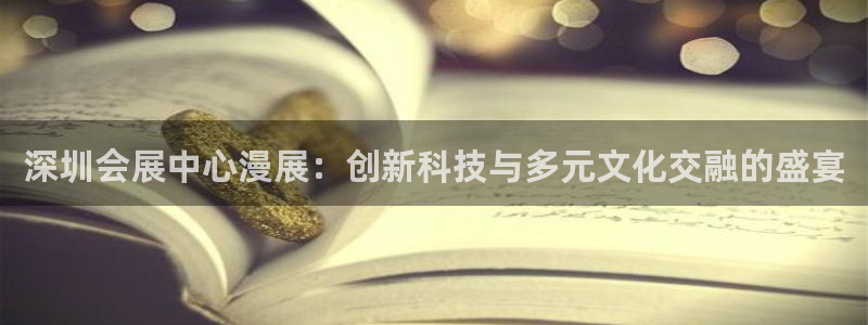 果博是怎么登录的：深圳会展中心漫展：创新