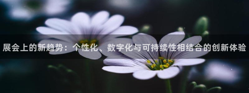 果博怎么注册账号：展会上的新趋势：个性化、数字化与可持续性相结合的创新体验